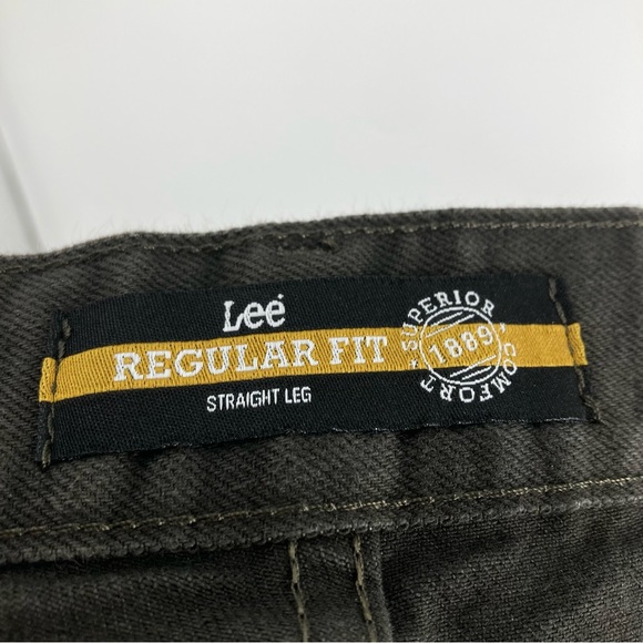 Lee Men’s Regular Fit Straight Leg Jeans Size 38x34 - Picture 8 of 9